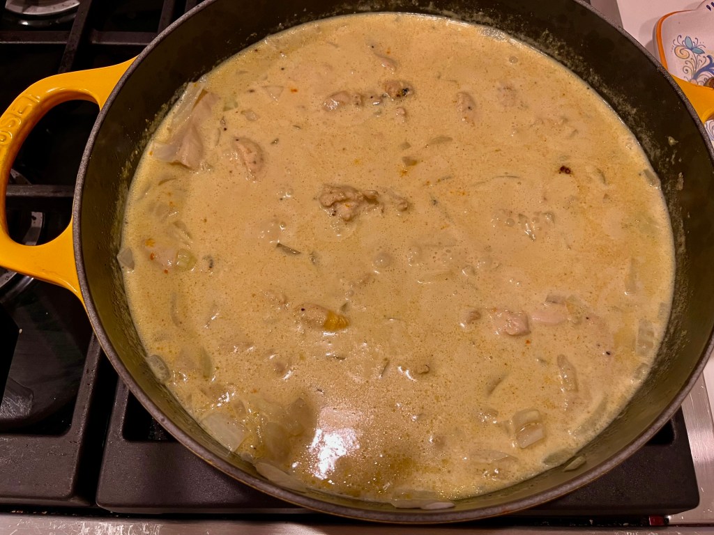 CHICKEN COCONUT CURRY