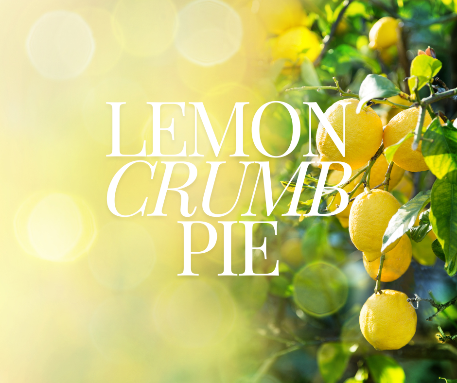 Lemon Crumb Pie (Crostata al Limone)