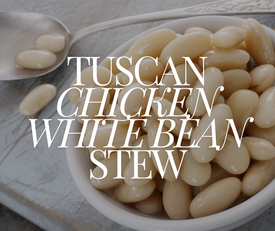 Tuscan Chicken White Bean&nbsp;Stew