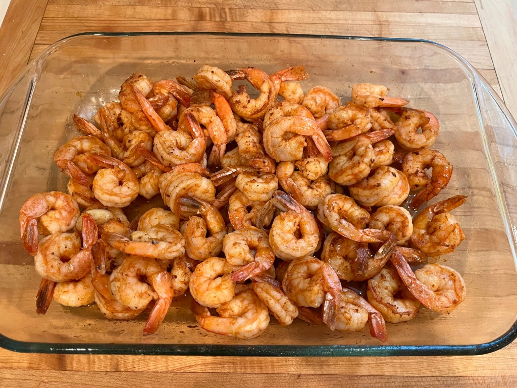 SPANISH STYLE GARLICY&nbsp;SHRIMP